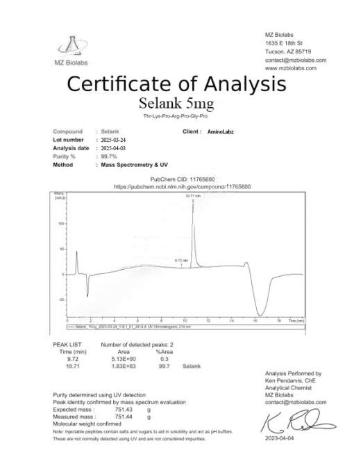 Selank 5mg - Image 2