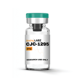 CJC-1295 research peptide vial 2mg growth hormone releasing peptide 99 percent purity third-party tested COA