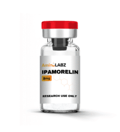 Ipamorelin research peptide vial 2mg growth hormone secretagogue 99 percent purity third-party tested COA