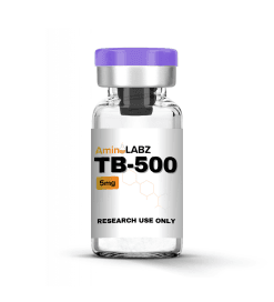 TB-500 research peptide vial 5mg 99 percent purity third-party tested COA Thymosin Beta-4